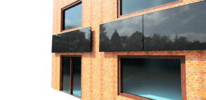 The AIM Solar system in winter position